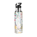 Stainless Steel Insulated Water Bottle with Straw Lid J937