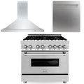 36 Range, 36 Range Hood, Dishwasher E270
