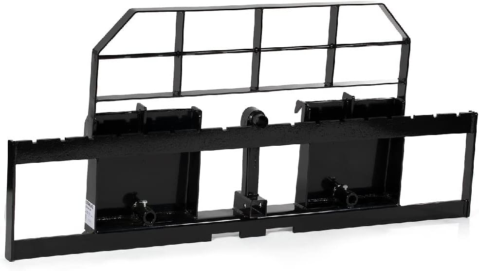72-in Skid Steer Pallet Fork Frame Attachment, 5,500 LB Capacity S6733