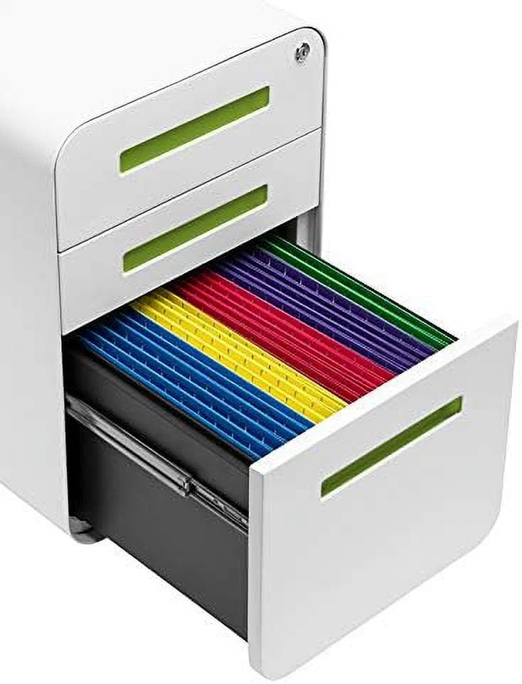 3 Drawer Metal File Cabinet with Lock Z793467