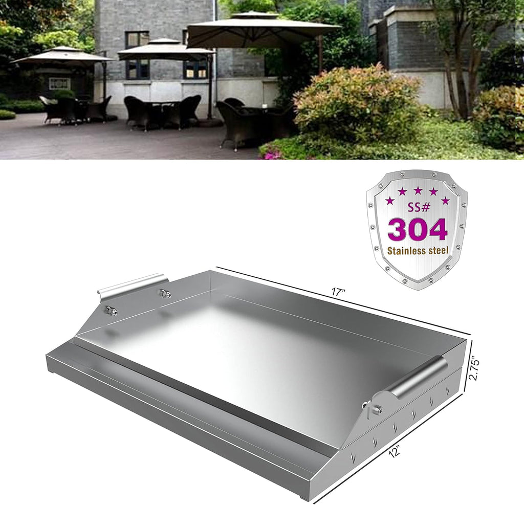 22X16-IN Stainless Steel Grill-top Griddle W288