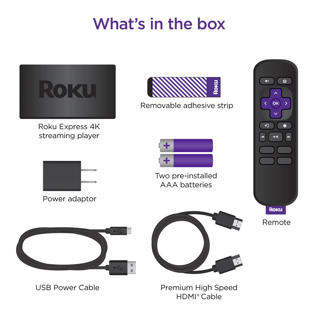 4K HDR Streaming Player with Standard Remote Y244