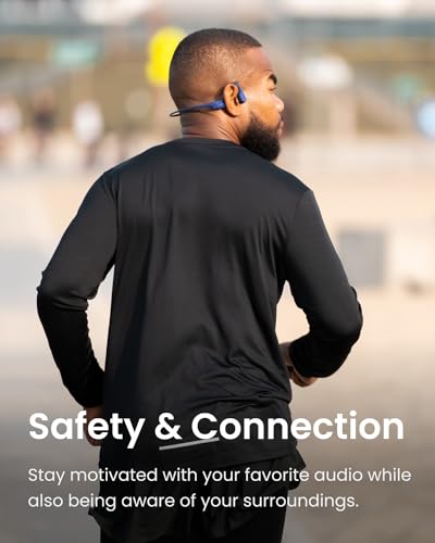 Black Open-Ear Bluetooth Bone Conduction Sport Headphones P79138