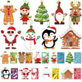 36 Pack Christmas Ornament Craft Kit D654