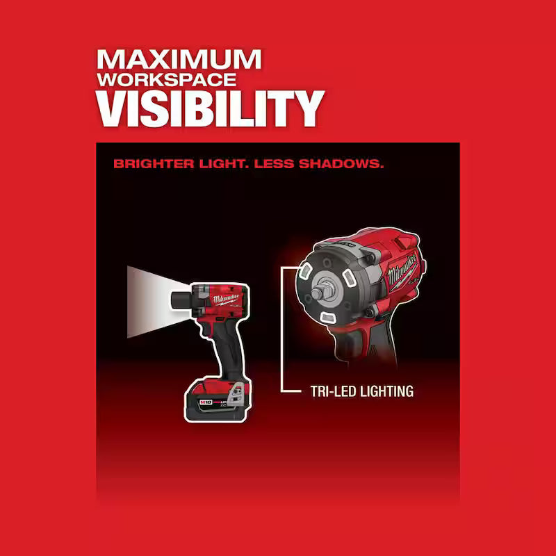 18V Lithium-Ion Brushless Cordless Compact Impact Wrench S1445