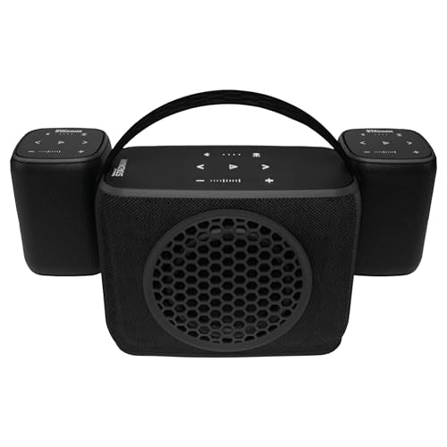 Two Speakers Bundle with up to 150 ft Range and 30 Hours Battery Life V667
