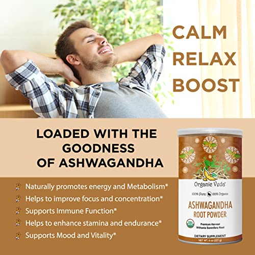 16oz Ashwagandha Root Powder M3324