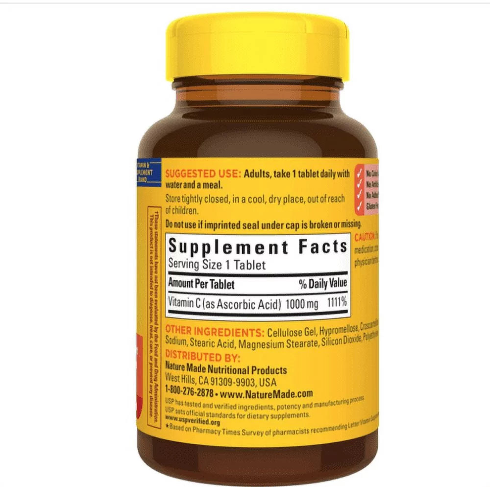 Vitamin C 1000 mg 100 Tablets I892