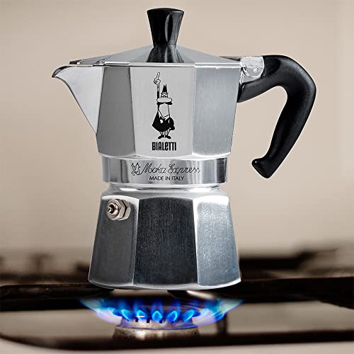 Silver 6 Cup Moka Express J460