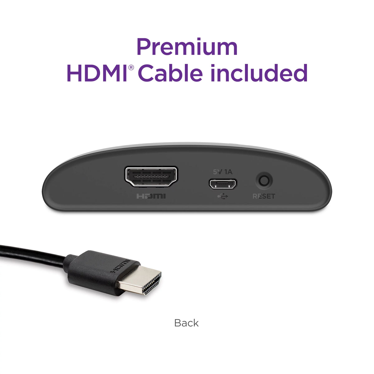 4K HDR Streaming Player with Standard Remote Y244