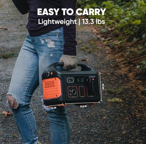 518Wh Portable Lithium Power Station with 110V/500W AC Outlet B881243