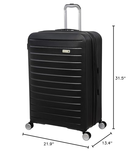 32" Hardside Checked Expandable Spinner, Smoke Blue W859260