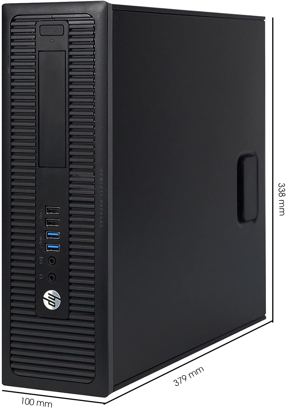 Desktop Computer PC, Intel Core i7 4th Gen, 16GB RAM, 1TB HDD, 22 inch Monitor, RGB Speaker, Keyboard Mouse, WiFi Windows 10 Pro 64-Bit (Renewed) H914