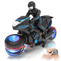 Remote Control Motorcycle Toys with RGB Wheels Lights U144639