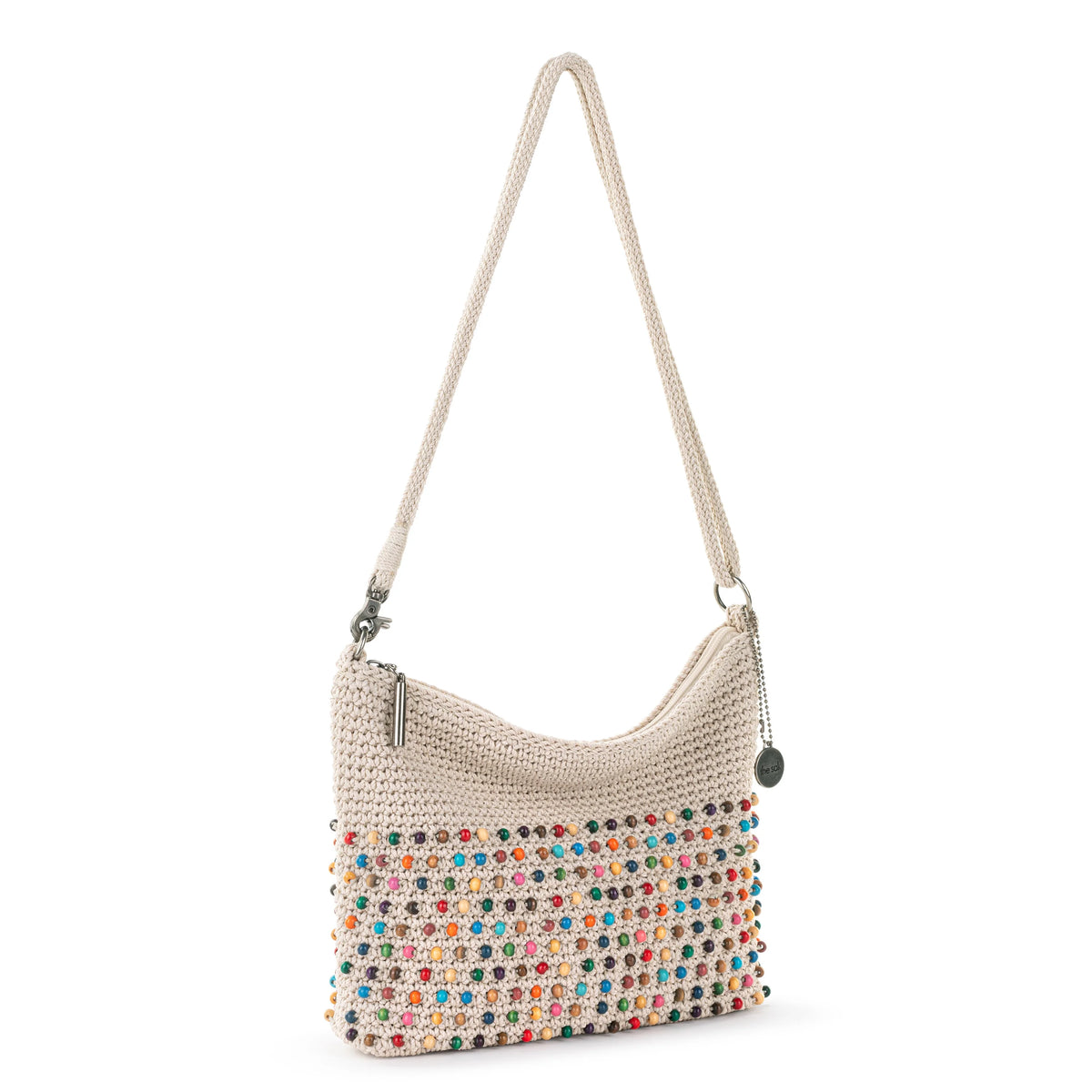 Hand-crochet Recycled Polypropylene Yarn Convertible Crossbody H6133