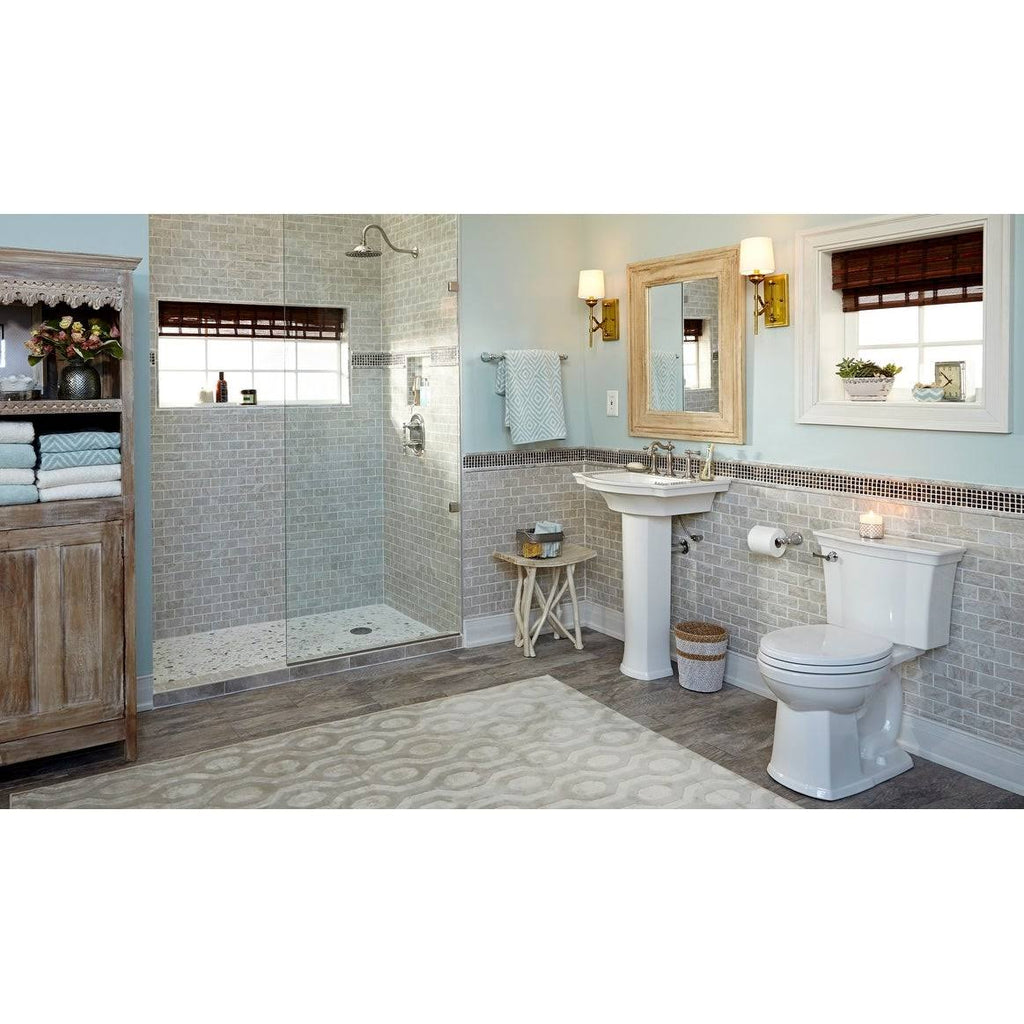 White Estate Pedestal Leg Q920262