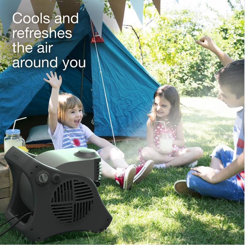 Tall Outdoor Misting Fan X89975