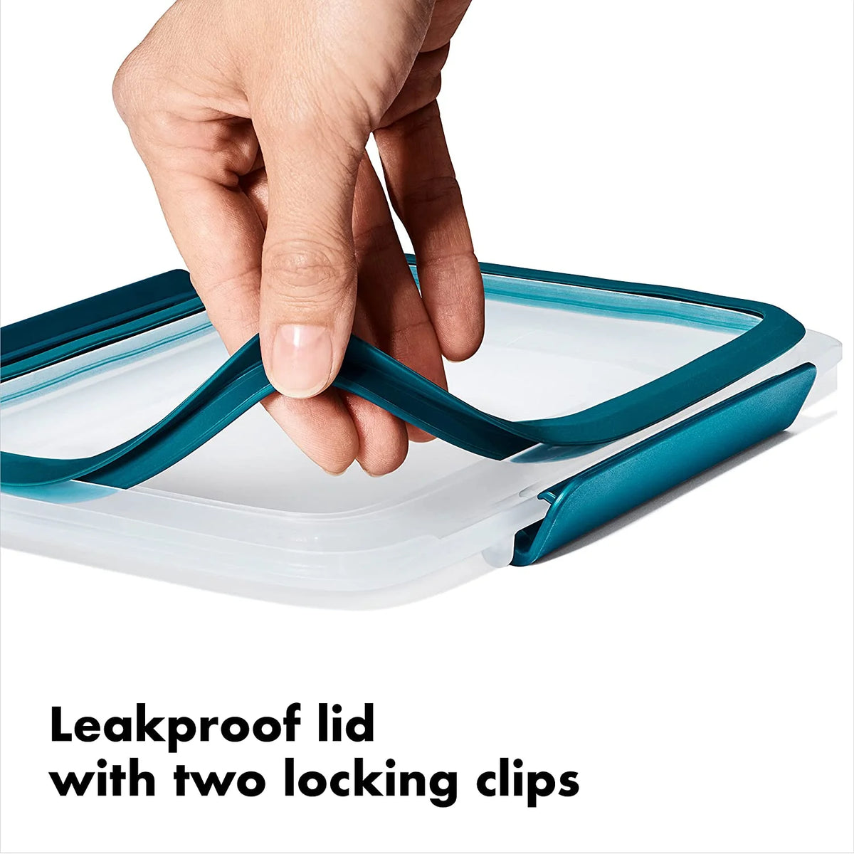 1.9 Cup Leakproof BPA Free Food Storage Container with Colander M18778