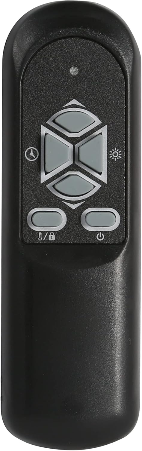 Black Quartz Infrared Space Heater with Remote Control J88562