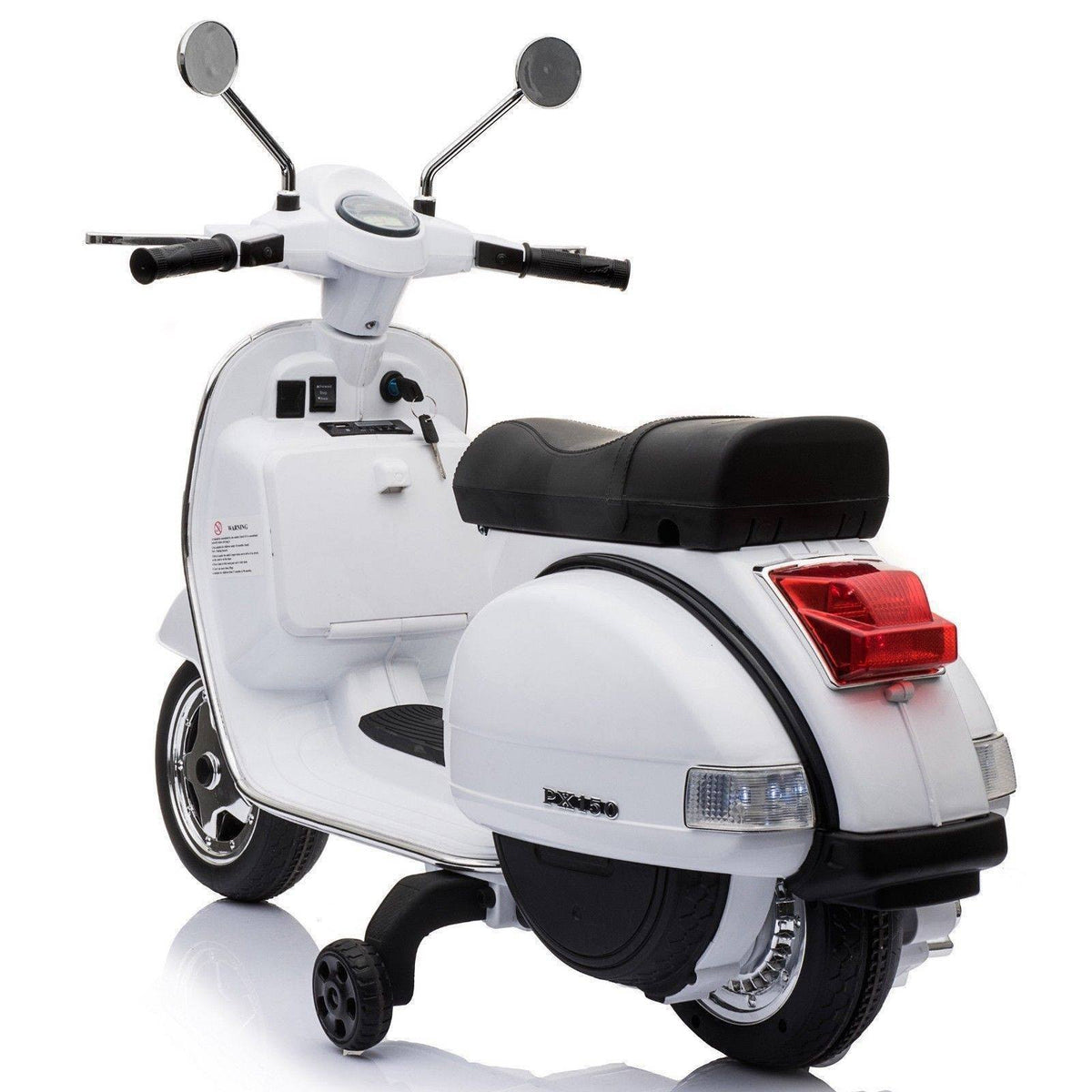 White Vespa Scooter N80846