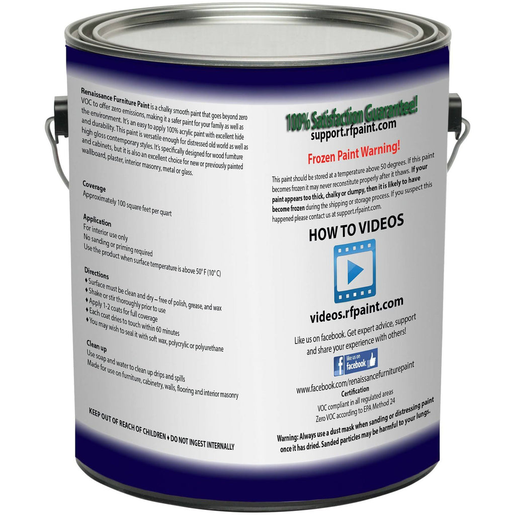 Chalk Furniture Paint, Gallon, 42 Celestial Blue P56547