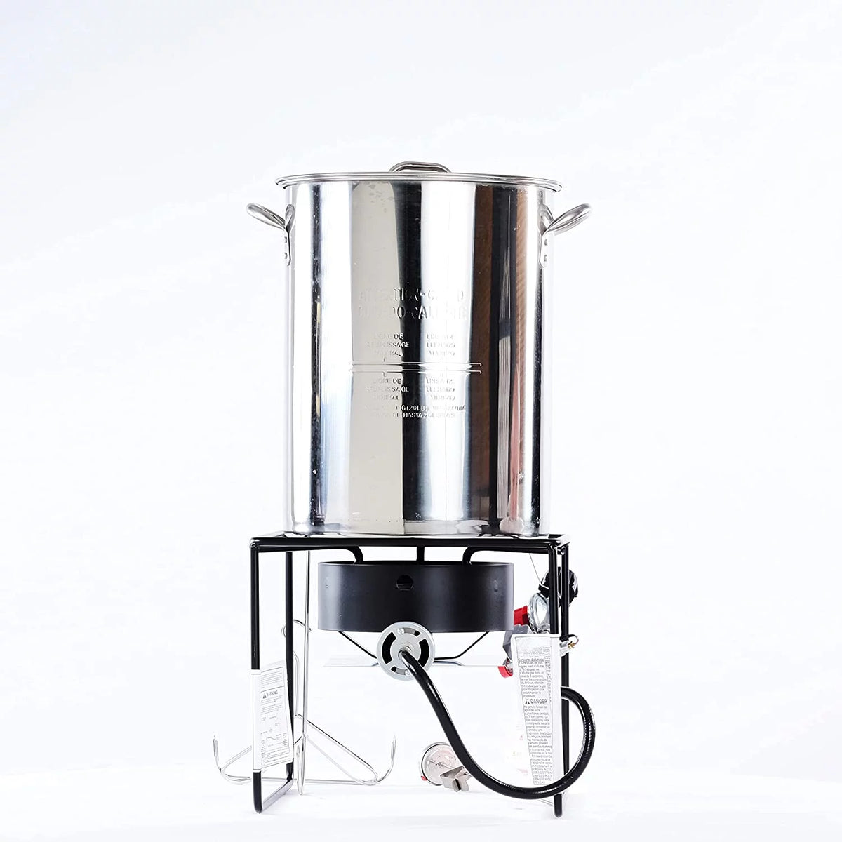 12 in. Stainless Steel Turkey Fryer Pot D647529