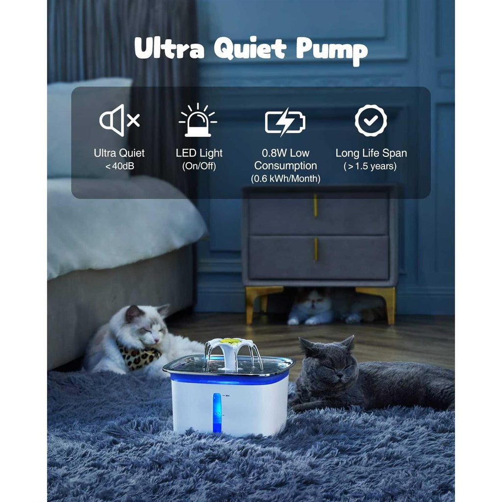 95oz/2.8L Automatic Pet Water Fountain Z586507