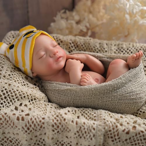 16 Inch Full Platinum Silicone Reborn Baby Doll V45989