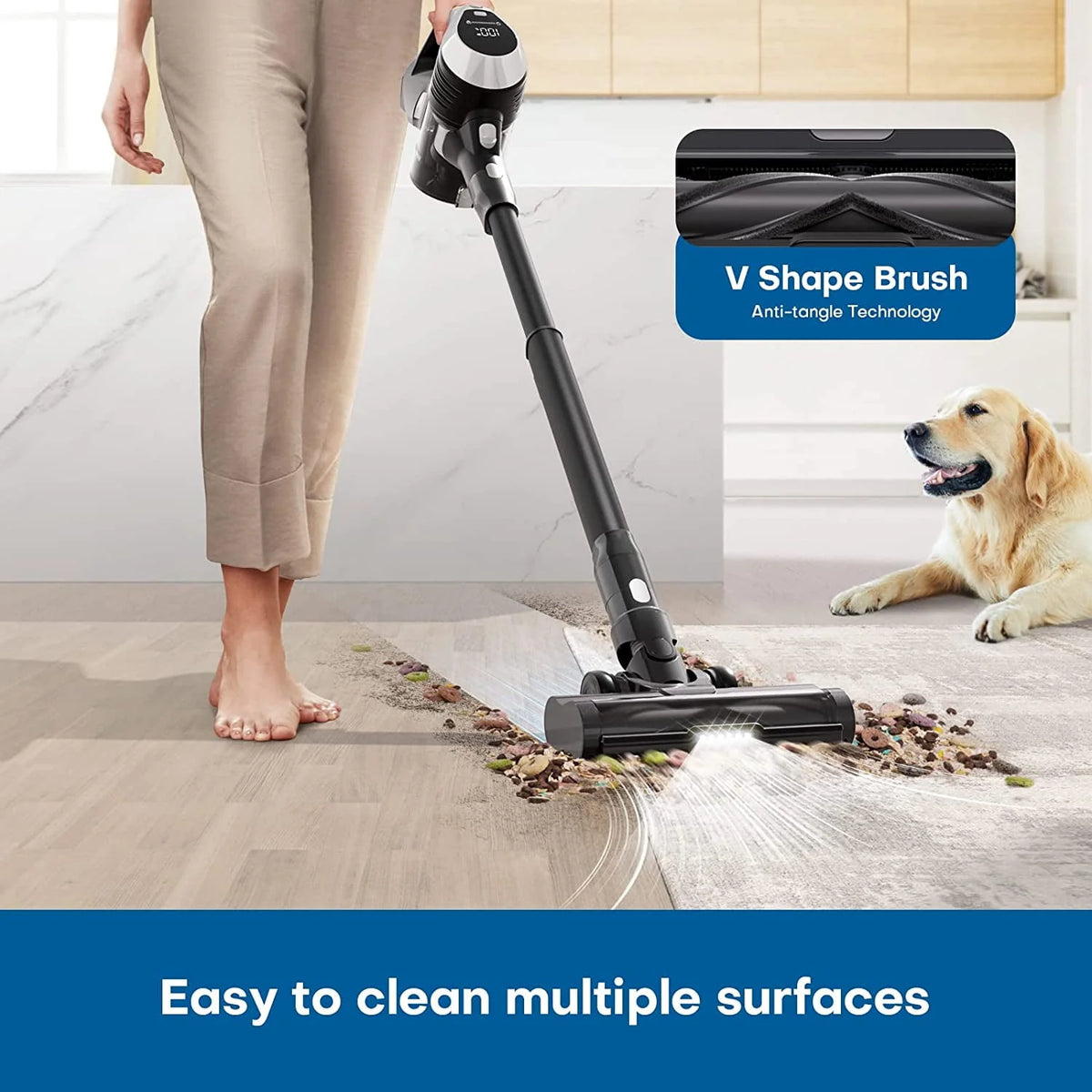 Lightweight Cordless Stick Vacuum Cleaner R9907