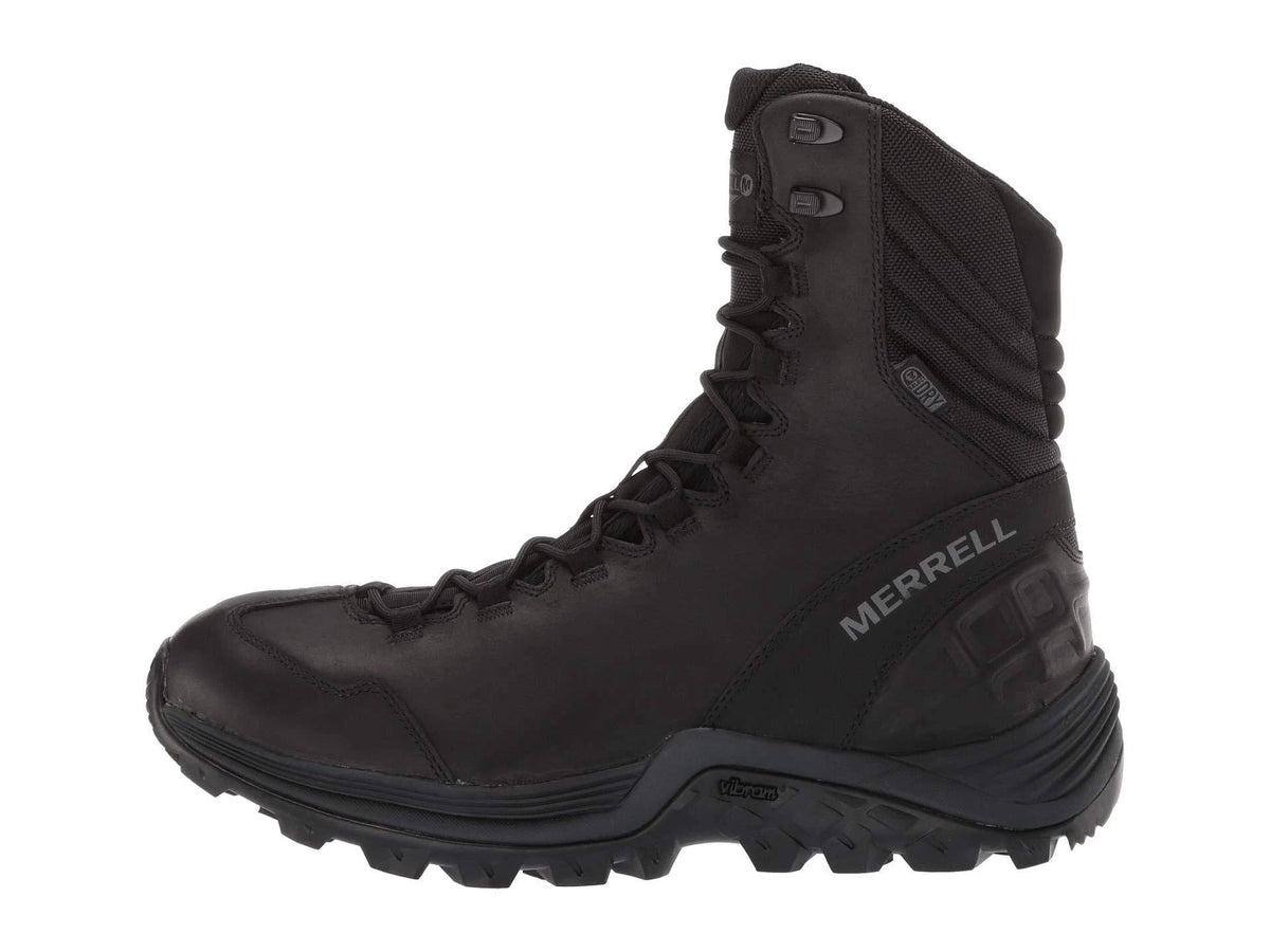 Black Waterproof Work Boots D7931