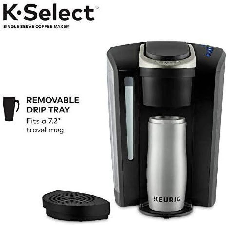 Single Serve K-Cup Pod Coffee Maker, Matte Black K800584
