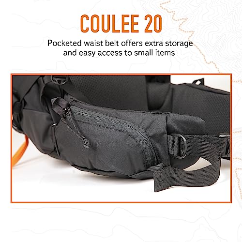 Black 20L Lightweight Hiking Backpack M37230