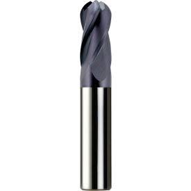 3/4x22 Shank 4 Flute Solid Carbide Ball End Mill L564