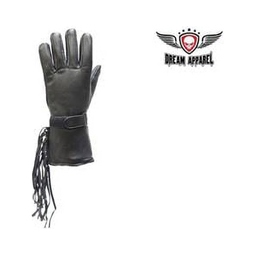 All Leather Motorcycle Gauntlet Glove - 2XL K661677