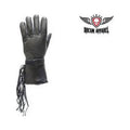 All Leather Motorcycle Gauntlet Glove - 2XL K661677
