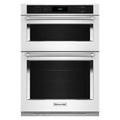 Electric Wall Oven and Microwave Combo in White T7111