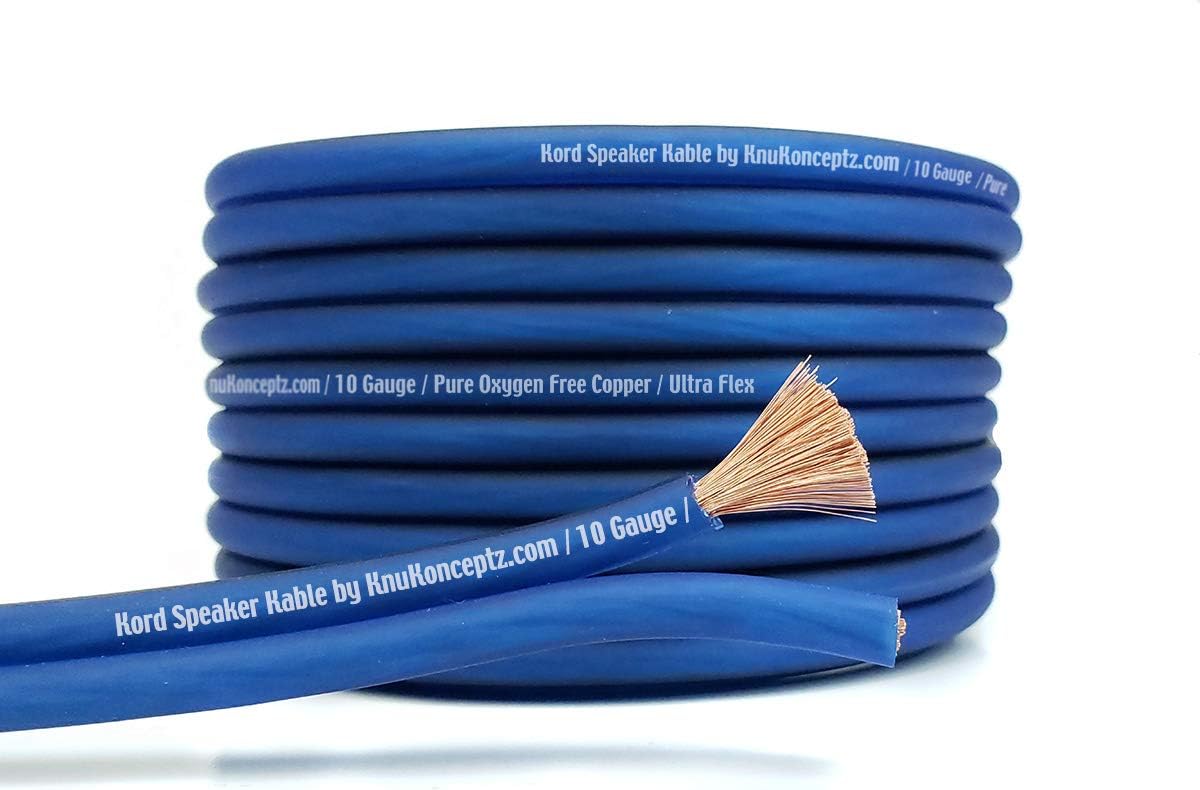 10 Gauge Copper Speaker Wire Cable 100 Feet Pack of 2 I46021