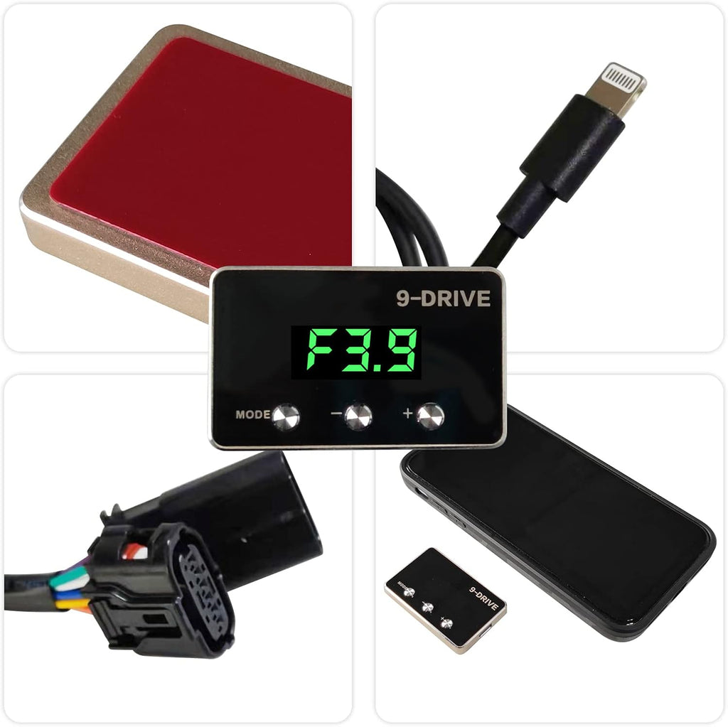 9 Drive Modes Racing Accelerator Tuning Parts Pack of 2 F6483