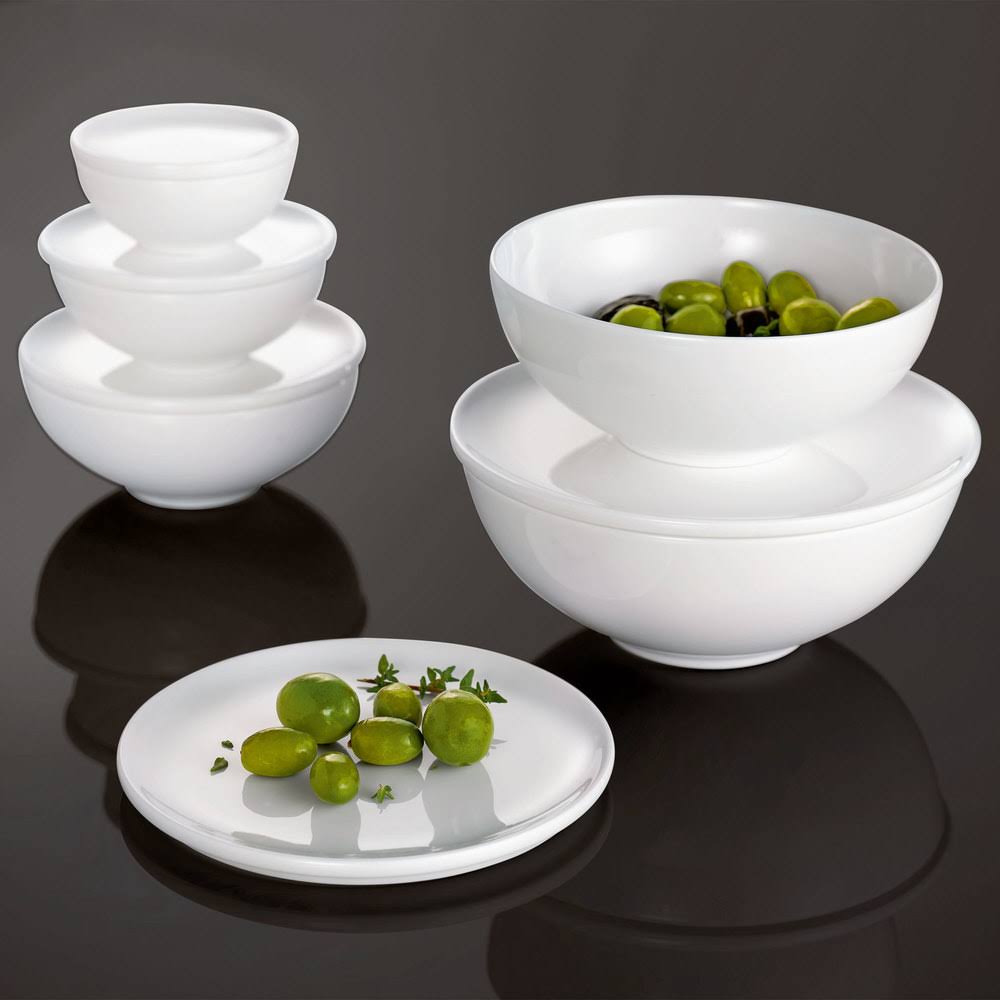 White Bone Porcelain Bowl 16 oz. Q3772