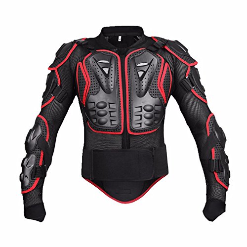 Motorcycle Full Body Armor Protective Jacket Guard ATV Motocross Gear Shirt Q86762