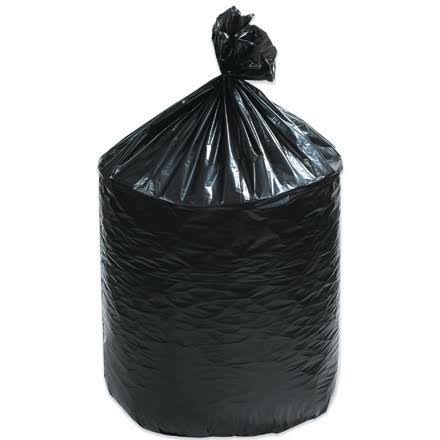 Black Trash Bags 30x22 x 36x22 x 1.2mil (250 Per/Case) K895
