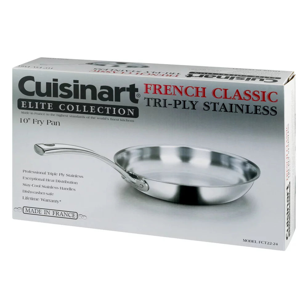 10" Tri-Ply Stainless Fry Pan U297