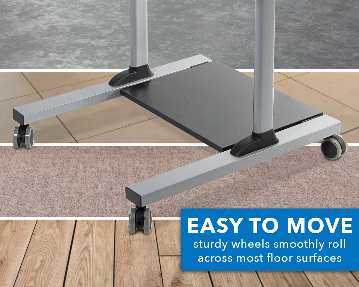 Height Adjustable Standing Desk with Dual Monitor Mount R162