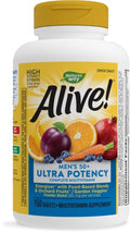 Men’s 50+ Multivitamin Gluten-Free 150 Tablets E627293