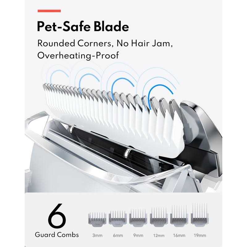 Ultra Quiet Pet Vacuum 6 Tool Grooming Kit B38604