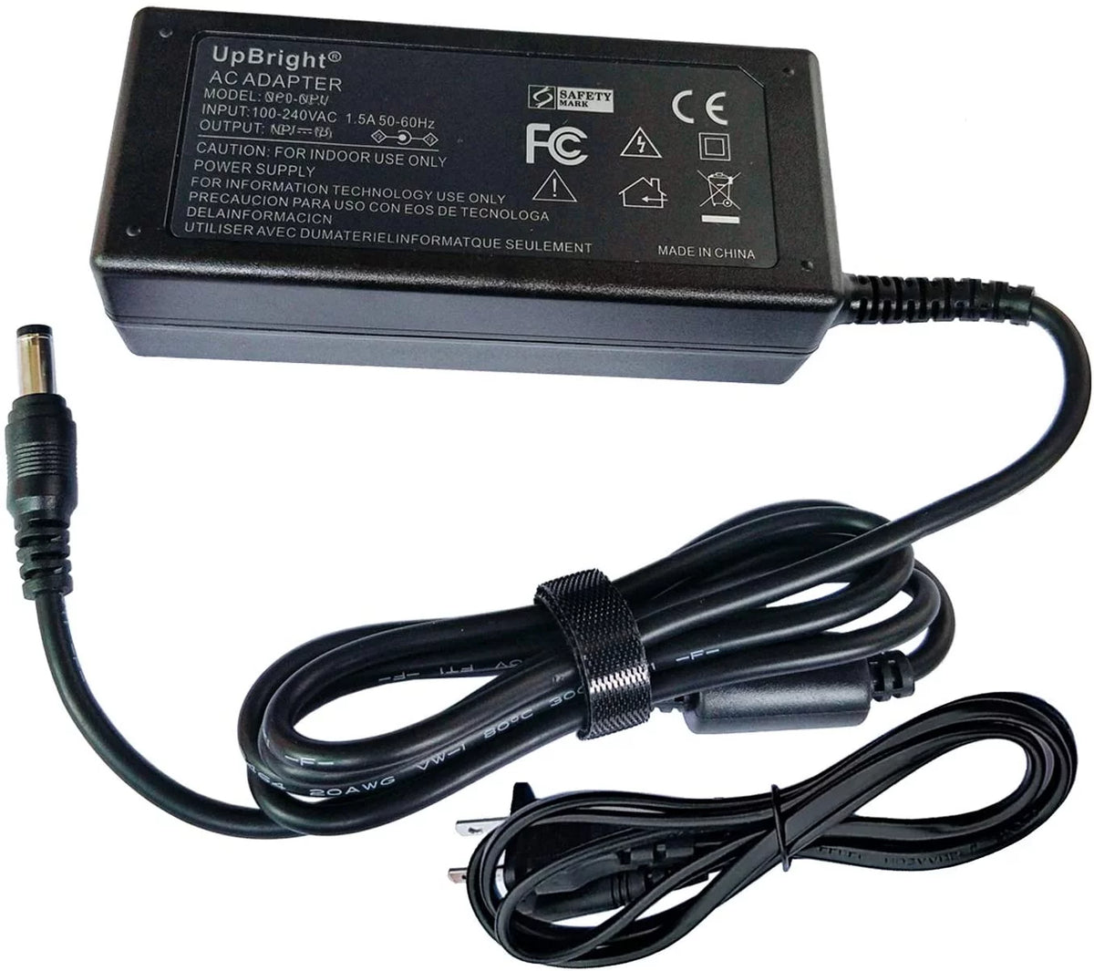 12V 5A 60W AC DC Adapter Power Supply L534009
