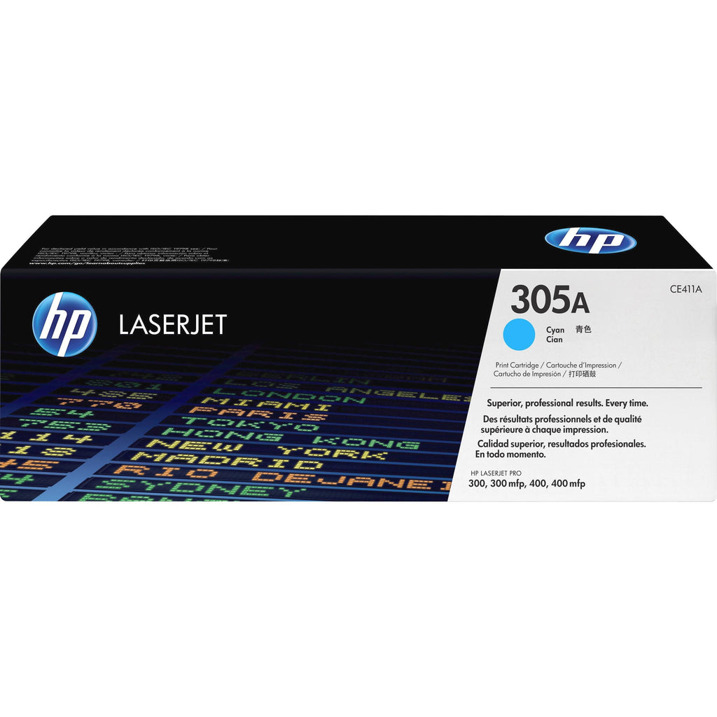 HP 305A Cyan Original LaserJet Toner Cartridge W2914