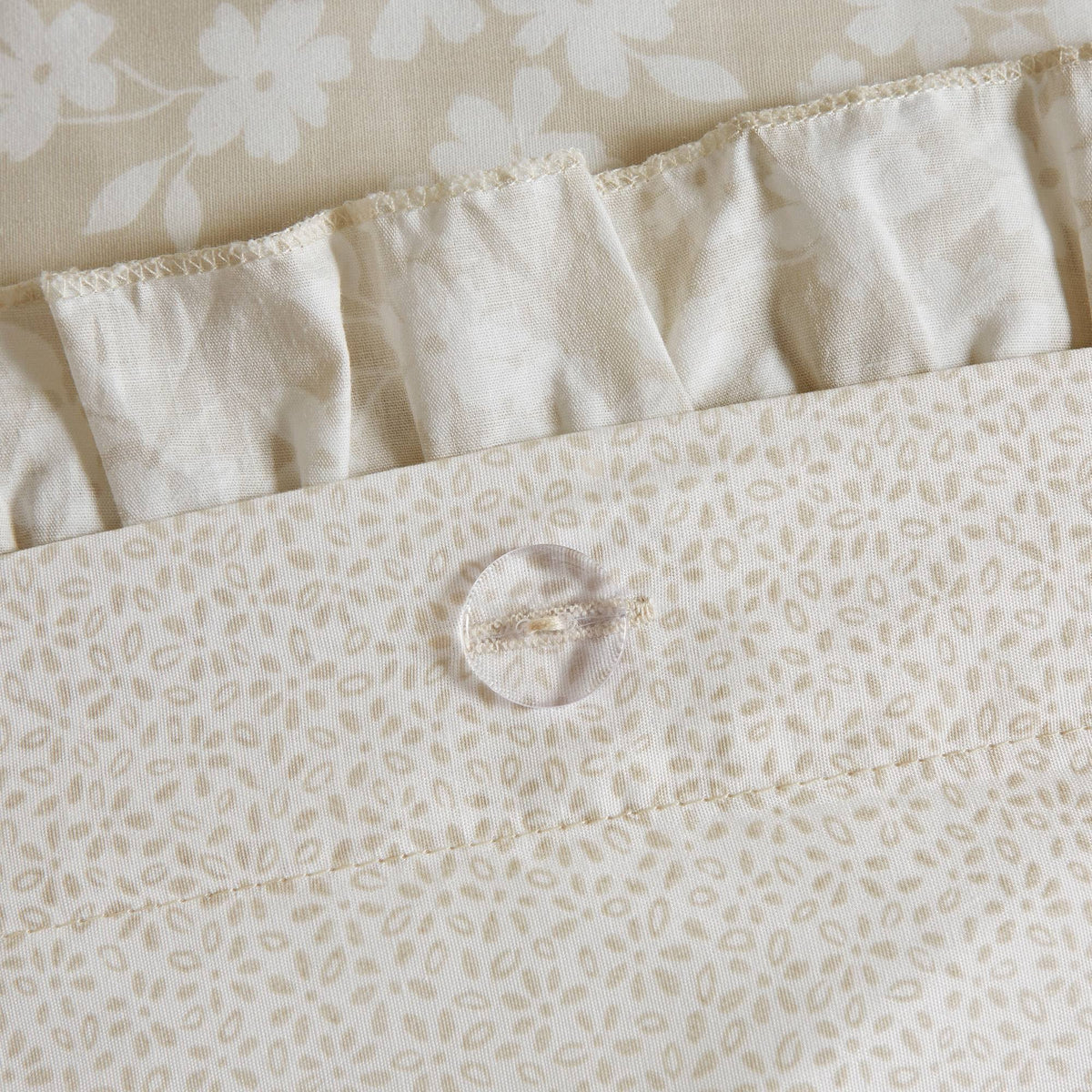 9 Piece Cotton Percale Queen Duvet Cover Set I6829