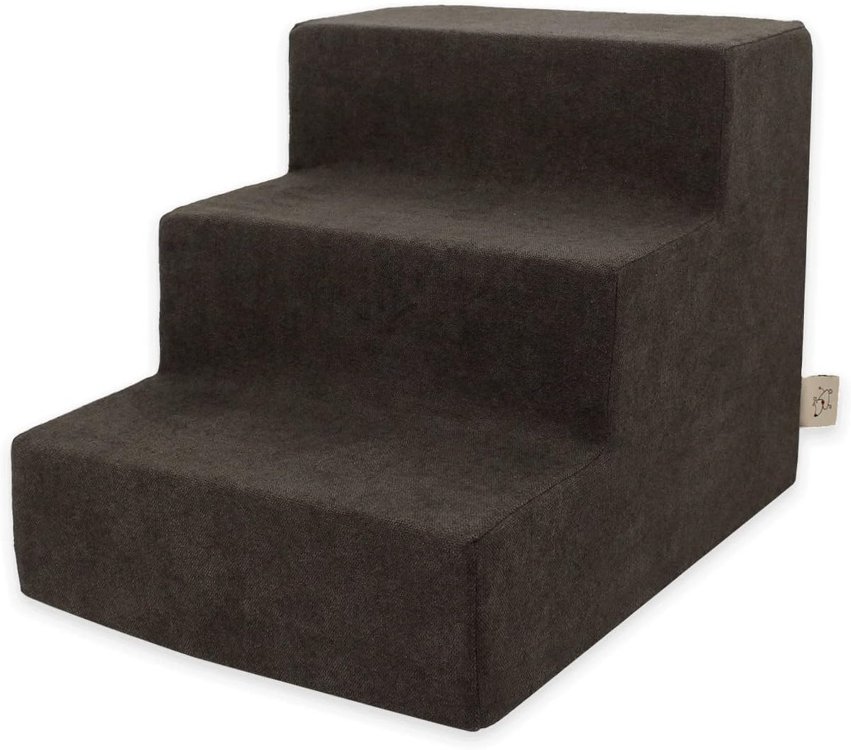 Gray 3-Step Pet Steps and Stairs with Foam, Pack of 2 C72171