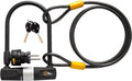Heavy Duty Bicycle U-Lock with Cable, 14mm Shackle, 10mm x1.8m Cable, Pack of 2 S353